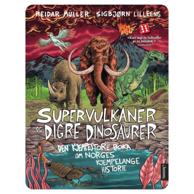 Hovedbilde Supervulkaner og digre dinosaurer 
