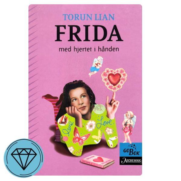 Frida med hjertet i hånden 