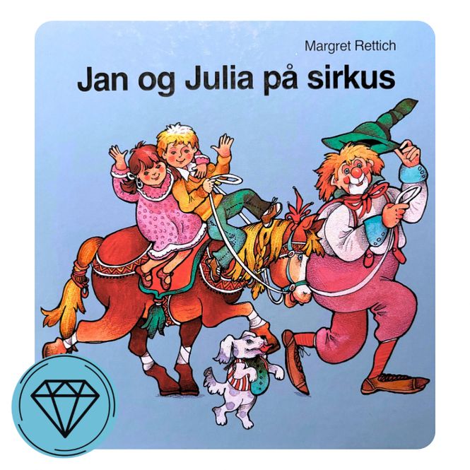 Hovedbilde Jan og Julia på sirkus 