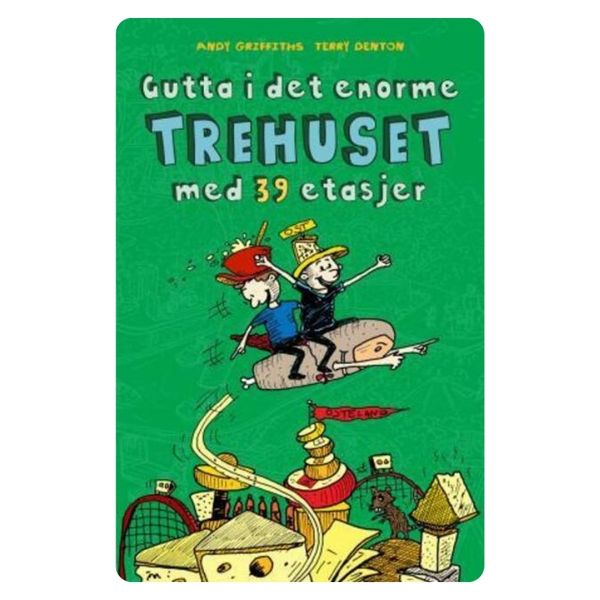 Gutta i det enorme trehuset med 39 etasjer