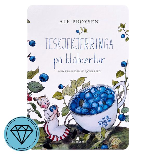 Teskjekjerringa på blåbærtur 