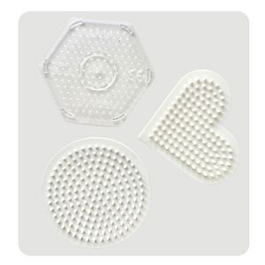 Hovedbilde Perleplater: Tre figurer 